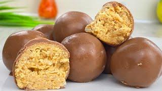 Homemade Sweets in 10 Minutes! Sugar-free! Fast, tasty and healthy