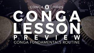 How to Develop Your Fundamentals on Congas | Lesson Preview // Conga Chops