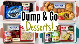 TASTY DUMP CAKE RECIPES | The EASIEST Desserts Ever | Winter Holiday Recipes | Julia Pacheco