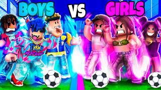 BOYS vs GIRLS In Roblox Blue Lock: Rivals