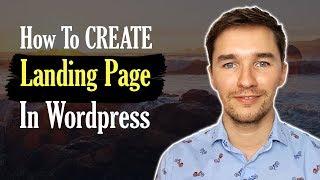 How to Create a Landing Page In Wordpress EASY with Thrive Architect [Tutorial]