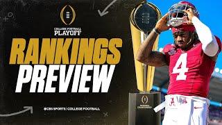 College Football Playoff Rankings PROJECTIONS:  Is Alabama out of the picture? Three ACC teams in?