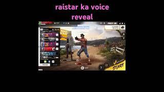 raistar ka voice reveal // #shorts #shortsfeed #trending #viral