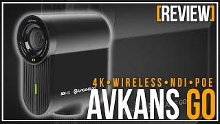 4K, USB, Wireless, NDI, POE Mini Streaming Camera | Avkans Go