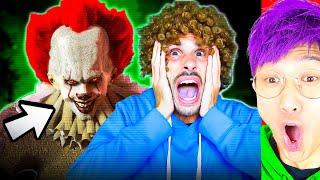 KILLER CLOWNS INVADED OUR TOWN!? (LANKYBOX REACTION!)