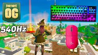 SteelSeries Apex Pro TKL ASMR  Fortnite OG Reload  Satisfying Keyboard Fortnite 360 FPS 4K