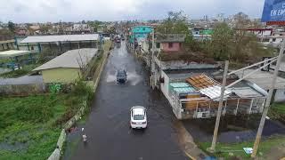 See Puerto Rico after Hurricane Maria from the air