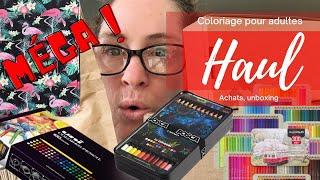 [ MÉGA Haul ] Achats ️ Unboxing️ Coloriage pour adultes ️