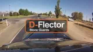 D-Flector Boat Stone Guard - In Action