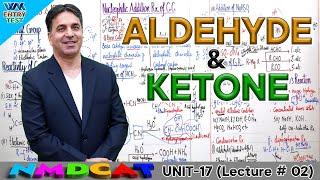 MDCAT | Aldehydes and Ketones | Unit 17 | Lecture No.2 | Prof. Wajid Ali Kamboh | WAK Entry Test