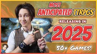 EVERY Tabletop Roleplaying Game Coming Out in 2025 [MOST-ANTICIPATED TTRPG] - With Stats & Graphs