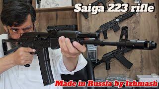 Saiga 223 rifle made in Russia by Izhmash.#saiga223 #rifle