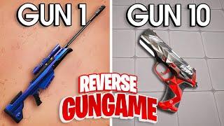 PROS play gun game.. in REVERSE?