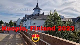 Walking in Kuopio, Finland August 2023 (Kävely Kuopiossa elokuussa 2023)