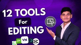 12 Tools For Editing | Editing Tools for Youtube | Editing Tools | Hustleswithmohit