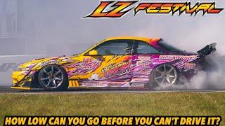 Drifting the LOWEST cars at the LZ FESTIVAL - LOW ORIGIN