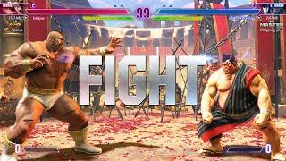 Street Fighter 6  Kobayan (#3 Ranked Zangief) Vs Qiuqiu (E.Honda)  SF6 High Level Matches!