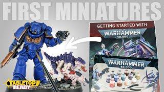 How to get started with Warhammer 40K and Paint your first Miniatures 10th edition