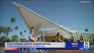 Palm Springs home values in "free-fall" after city cracks down on Airbnb