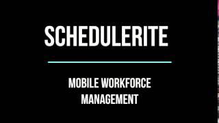 ScheduleRite Scheduling and Dispatching Software