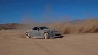 Pushing my custom 350z to its limit! Insane car meets and desert drifting in Las Vegas!