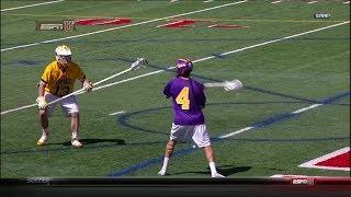 Miles Thompson scores off of an incredible feed from Lyle Thompson