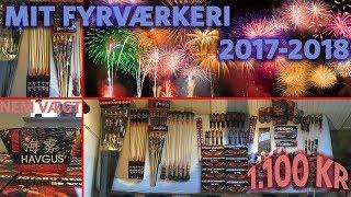 Mit fyrværkeri 2017-2018 | 1100kr