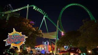 Islands of Adventure at Night 2022 Universal Orlando Florida | Full Walking Tour