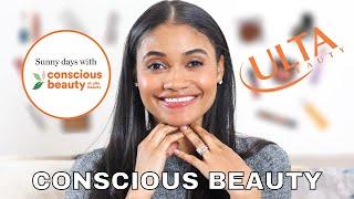 FULL FACE OF CONSCIOUS BEAUTY AT ULTA // using conscious makeup from ulta beauty!