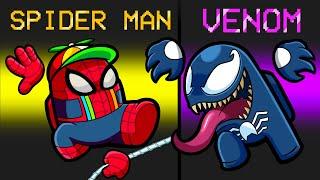 SPIDERMAN vs VENOM Mod in Among Us...