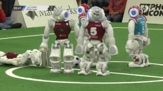 SPL: Luxembourg United – SPQR Team (Final Challenge Shield) [RoboCup German Open 2017]