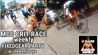 Mcc fixedgear crit race highlights w/ Pampanga fixie boys | Angelito Ramilo vlogs | Saturday class