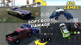 All Car Crash Simulator Games with Soft Body DAMAGE Physics on Android & iOS 2025