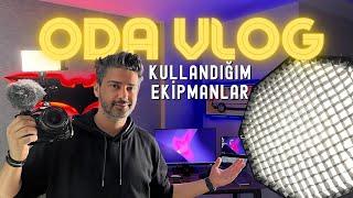 Youtube Stüdyom ve Kullandığım Tüm Ekipmanlar | Oda Vlog