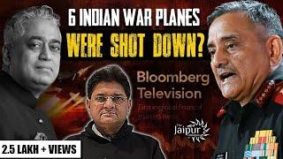 Were 6 Indian Airforce Planes Shot Down? | Rajdeep Plays in Pak Hands | CDS Anil Chauhan Expose Pak