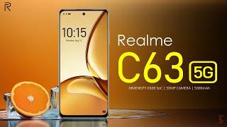 Realme C63 5G Price, Official Look, Design, Specifications, 8GB RAM, Camera, Features | #realmec63