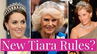 Is Queen Camilla Instituting New Tiara Rules for Princess Kate (Kate Middleton) & Duchess Sophie?