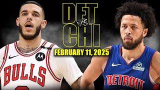 Chicago Bulls vs Detroit Pistons Full Game Highlights - February 11, 2025 | NBA Regular Season