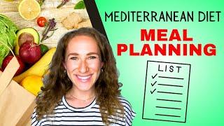 Mediterranean Diet MEAL PLANNING: 4 tips to apply immediately