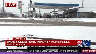 Alabama winter storm: Huntsville, Madison County and Lauderdale County (11:45 am)