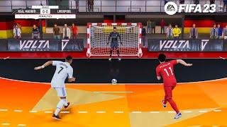 FIFA 23 VOLTA - Real Madrid vs. Liverpool Ft. Mbappe, Mac Allister, | Penalty Shootout | PS5™ [4K60]