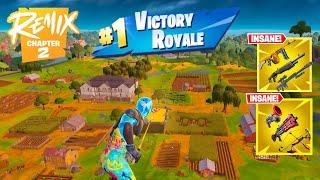 118 Kill Solo Vs Squads Wins Gameplay Full Game (Fortnite Chapter 2 Remix Ps4 Controller)