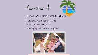 Real winter wedding, destination wedding, budget wedding in Spain