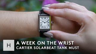 Can A Solar-Powered Cartier Tank Be A Real Tank? | The Cartier SolarBeat Tank Must 2021