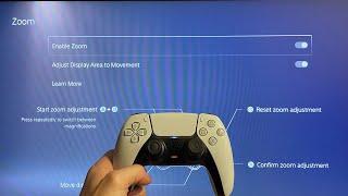 PS5: How to Enable Zoom Feature Tutorial! (New Setting)