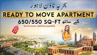 Bahria Town Lahore Ready to Move Apartments For Sale on Installments Khadija Heights