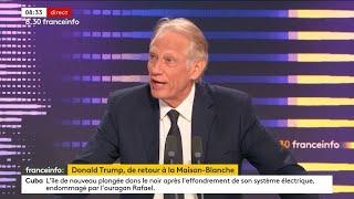 Le 8h30 FranceInfo de Dominique De Villepin jeudi 7 novembre 2024