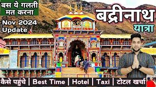 Badrinath Yatra 2024 | Badrinath Dham | How to reach badrinath | Kedarnath to badrinath by bus vlog