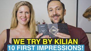 BY KILIAN PERFUME REVIEW! FIRST IMPRESSIONS of 10 Kilian Perfumes for men and women!