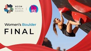 Women's Boulder final | NEOM 2024